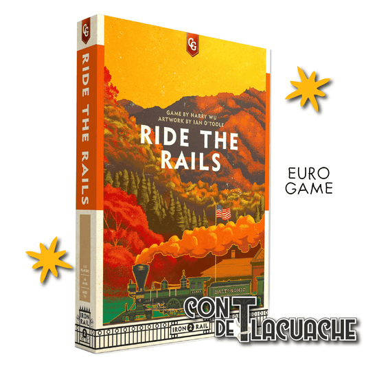 Ride the Rails | Capstone Games - Con T de Tlacuache - Capstone Games