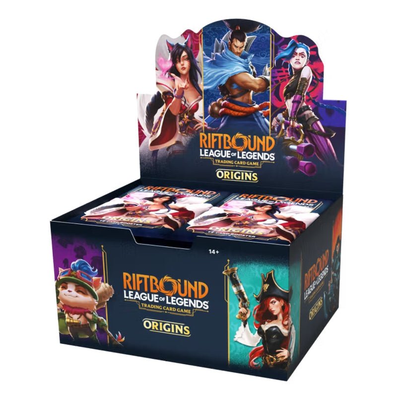 Riftbound Origins Booster Box (Inglés) – League of Legends TCG - Con T de Tlacuache - Riftbound