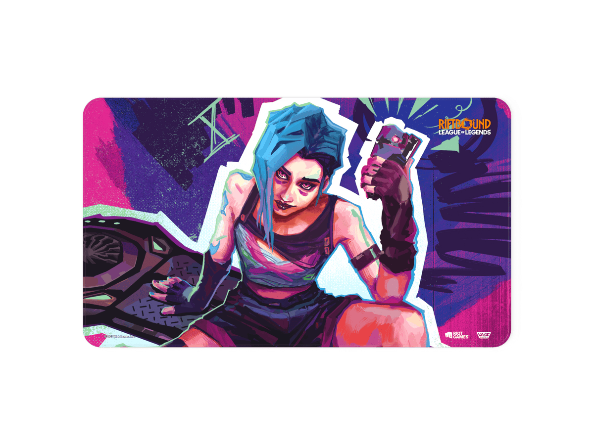 Riftbound Origins Playmat - Jinx - Con T de Tlacuache - UVS Games