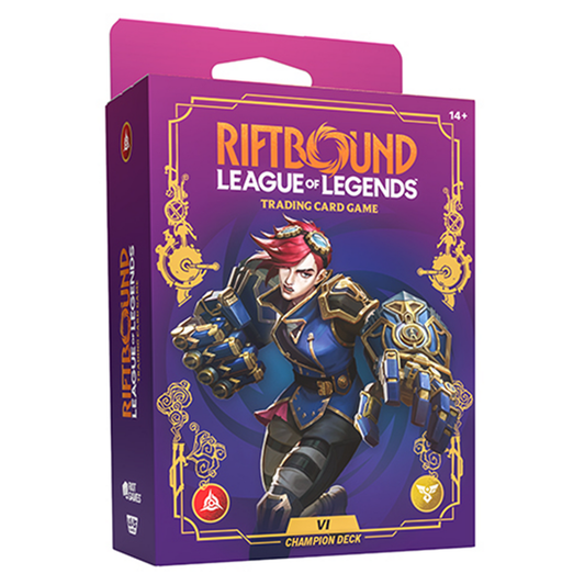 Riftbound Unleashed Champion Deck - Vi - Con T de Tlacuache - UVS Games
