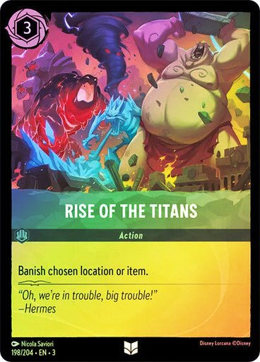Rise of the Titans (Cold Foil) - Con T de Tlacuache - Ravensburger