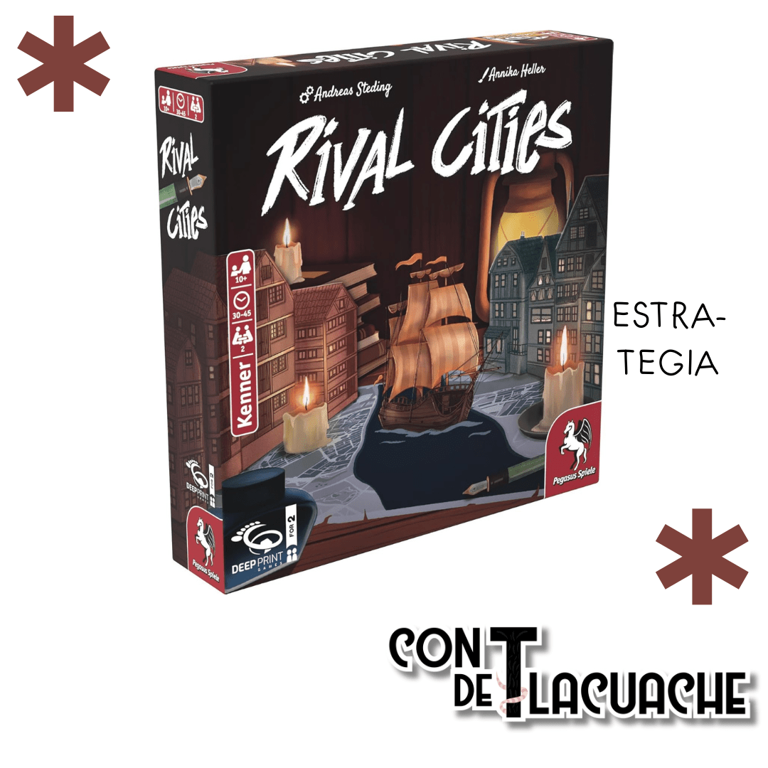 Rival Cities | Pegasus Spiele - Con T de Tlacuache - Pegasus Spiele