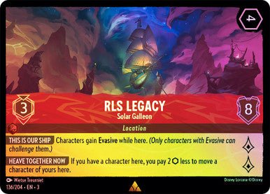 RLS Legacy - Solar Galleon (Cold Foil) - Con T de Tlacuache - Ravensburger