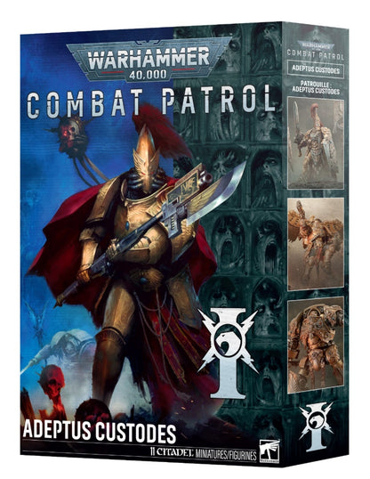 PREVENTA Combat Patrol: Adeptus Custodes 2026 | Games Workshop