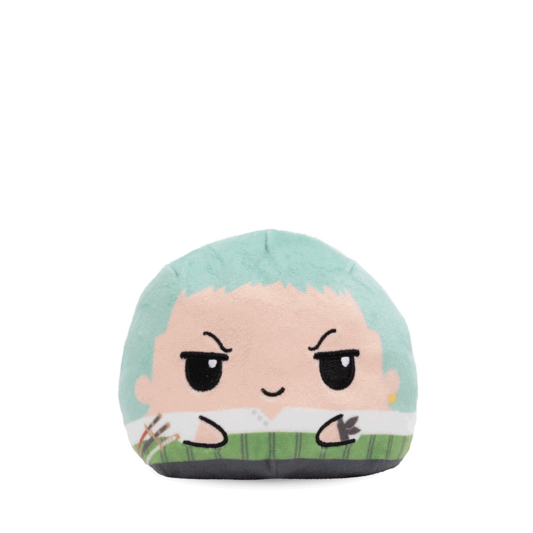 One Piece Zoro 4" Reversible Plushie | TeeTurtle