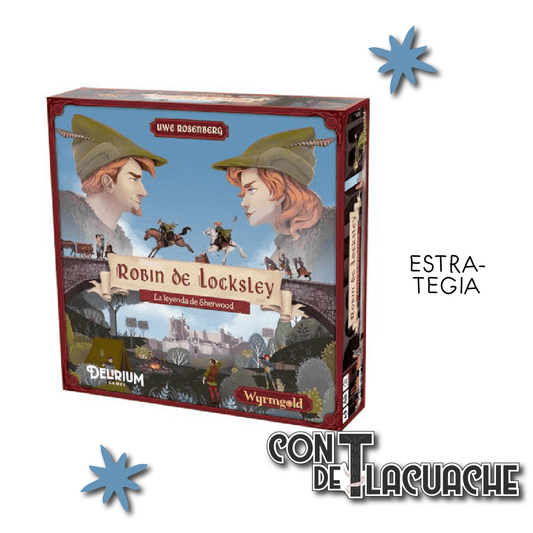 Robin de Locksley | Delirium Games - Con T de Tlacuache - Delirium