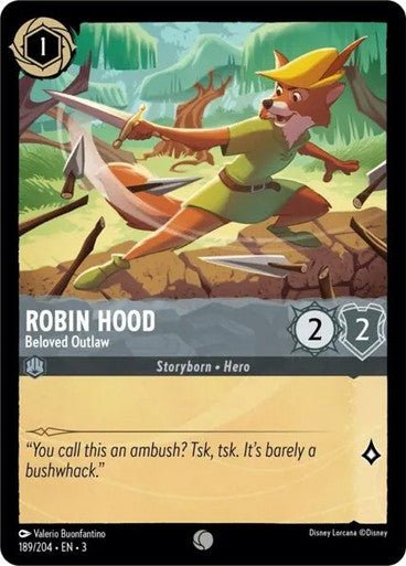 Robin Hood - Beloved Outlaw (Non - foil) - Con T de Tlacuache - Ravensburger