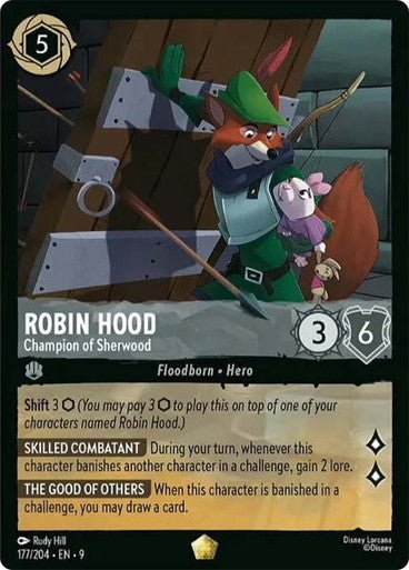 Robin Hood - Champion of Sherwood (Non - foil) - Con T de Tlacuache - Ravensburger