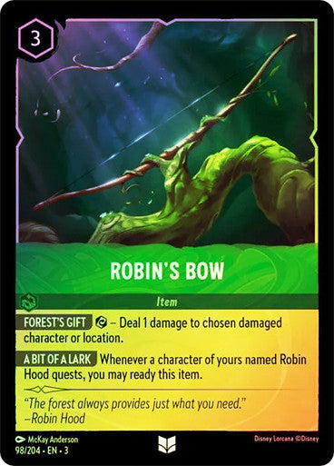 Robin's Bow (Cold Foil)