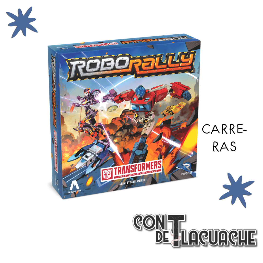 Robo Rally: Transformers | Renegade Games - Con T de Tlacuache - Con T de Tlacuache