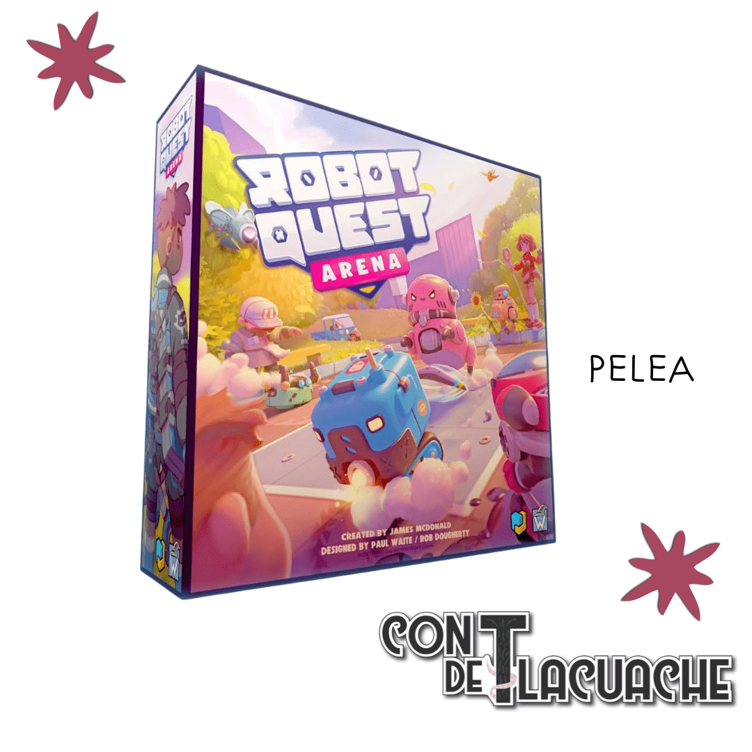 Robot Quest Arena | Wise Wizard Games - Con T de Tlacuache - Wise Wizard Games