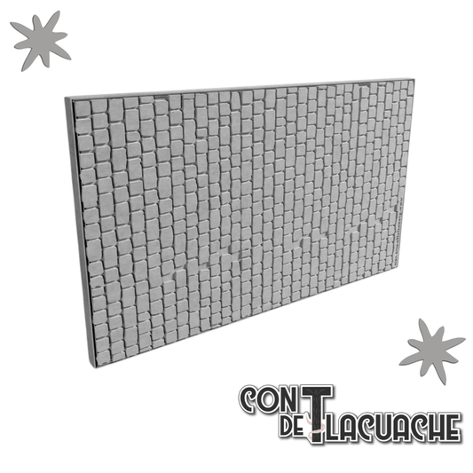 Rodillo Adoquines / Sett Pavement Rolling pin | Green Stuff World - Con T de Tlacuache - Green Stuff World