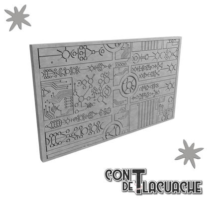 Rodillo Necronic / Necronic Rolling pin | Green Stuff World - Con T de Tlacuache - Green Stuff World