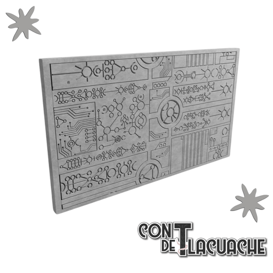 Rodillo Necronic / Necronic Rolling pin | Green Stuff World - Con T de Tlacuache - Green Stuff World