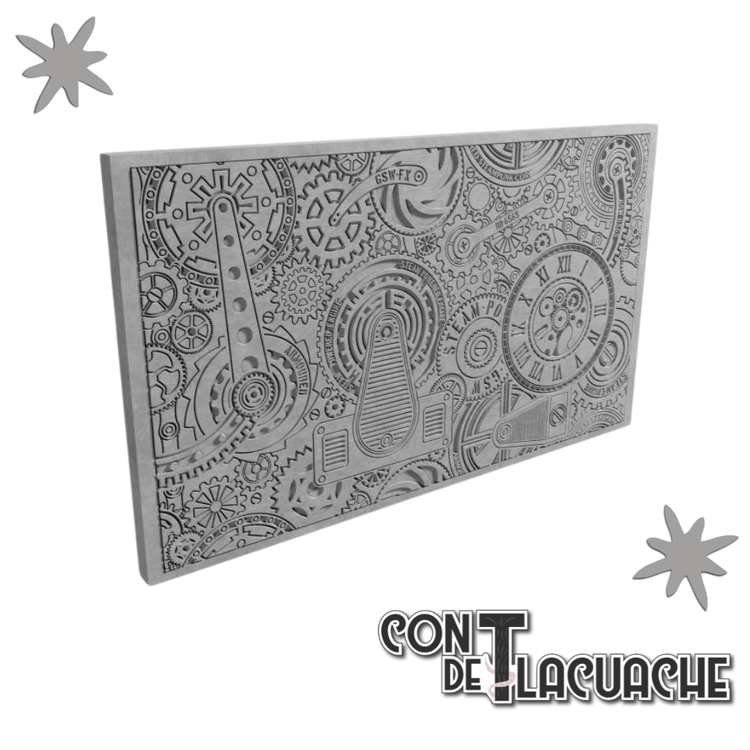 Rodillo STEAMPUNK / STEAMPUNK Rolling pin | Green Stuff World - Con T de Tlacuache - Green Stuff World