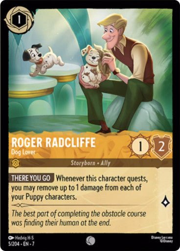 Roger Radcliffe - Dog Lover (Non - foil) - Con T de Tlacuache - Ravensburger