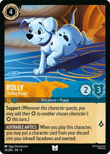 Rolly - Chubby Puppy (Non - foil) - Con T de Tlacuache - Ravensburger