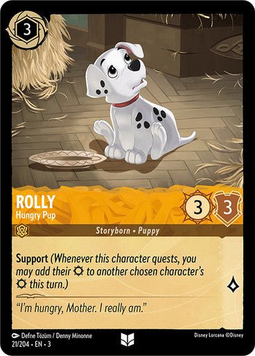 Rolly - Hungry Pup (Non - foil) - Con T de Tlacuache - Ravensburger