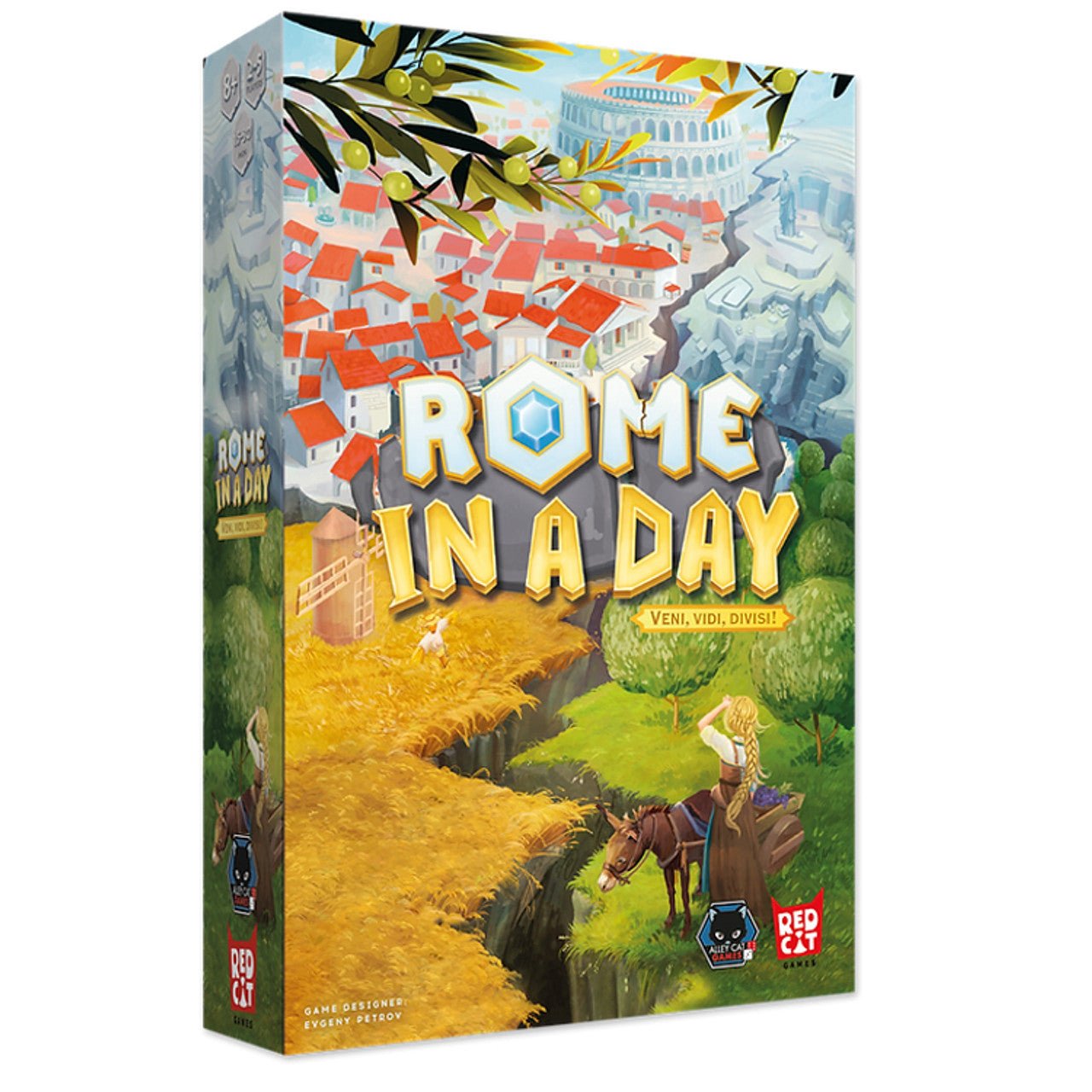 Rome in a Day | Alley Cat Games - Con T de Tlacuache - Alley Cat Games