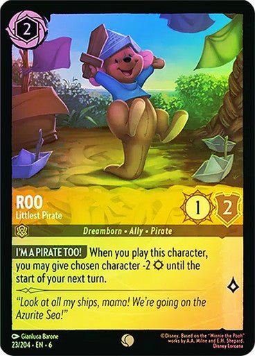 Roo - Littlest Pirate ( Cold Foil ) - Con T de Tlacuache - Ravensburger