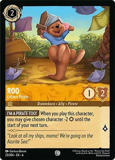 Roo - Littlest Pirate ( Non - foil ) - Con T de Tlacuache - Ravensburger