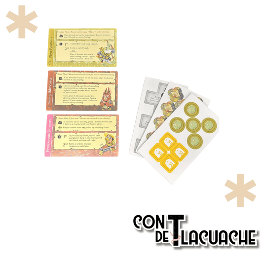 Root Homeland Hireling Pack | Leder Games - Con T de Tlacuache - Leder Games