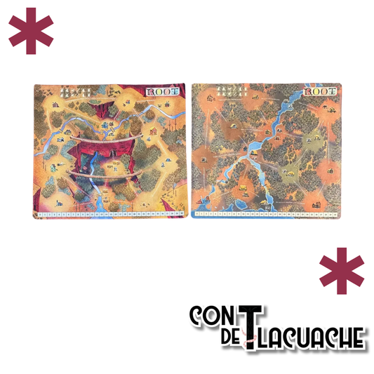 Root Playmat Marsh / Gorge | Leder Games - Con T de Tlacuache - Leder Games