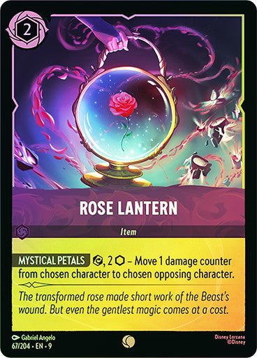 Rose Lantern (Cold Foil) - Con T de Tlacuache - Ravensburger