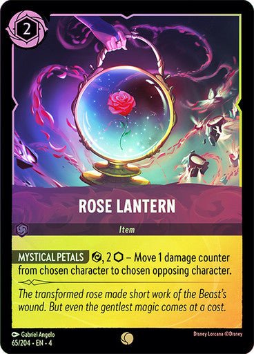 Rose Lantern ( Cold Foil ) | Ravesburger - Con T de Tlacuache - Ravensburger