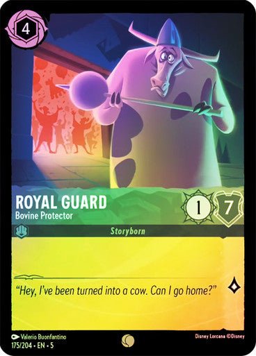 Royal Guard - Bovine Protector (Cold Foil ) - Con T de Tlacuache - Ravensburger