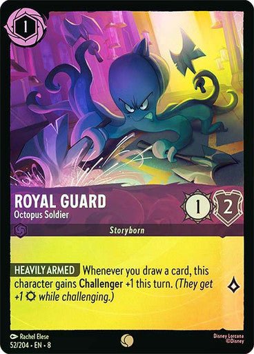 Royal Guard - Octopus Soldier (Cold Foil) - Con T de Tlacuache - Ravensburger