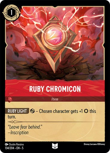 Ruby Chromicon (Non - foil ) - Con T de Tlacuache - Ravensburger