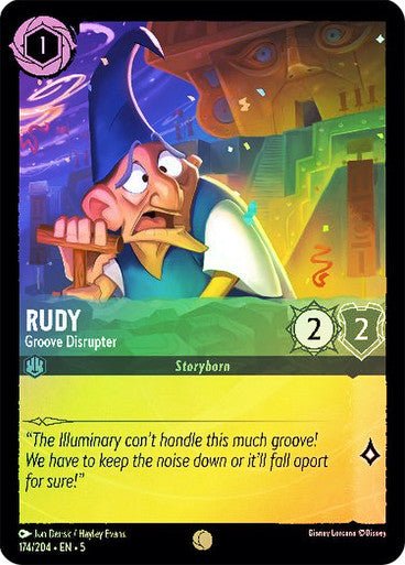 Rudy - Groove Disruptor (Cold Foil ) - Con T de Tlacuache - Ravensburger