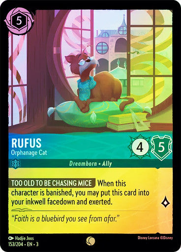 Rufus - Orphanage Cat (Cold Foil)