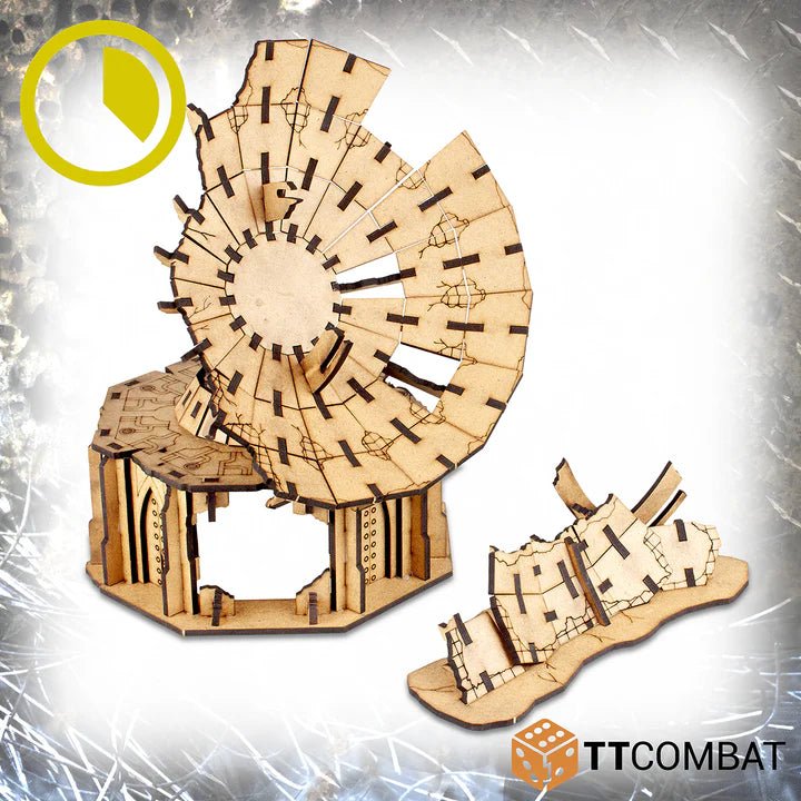 Ruined Test Hill Satalite | TTCombat - Con T de Tlacuache - TTCombat