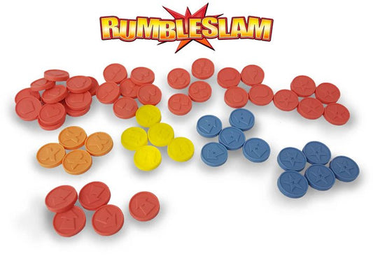 RUMBLESLAM Deluxe Counters and Tokens | TTCombat - Con T de Tlacuache - TTCombat