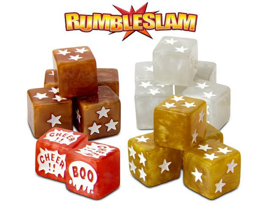 RUMBLESLAM Deluxe Dice | TTCombat - Con T de Tlacuache - TTCombat