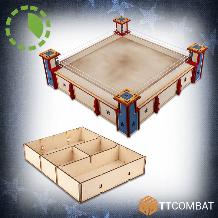 RUMBLESLAM Superstar Ring | TTCombat - Con T de Tlacuache - TTCombat