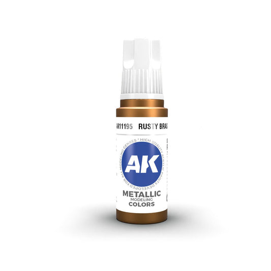 Rusty Brass Metallic 17Ml | Ak Interactive - Con T de Tlacuache - AK Interactive