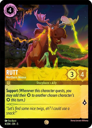 Rutt - Northern Moose (Cold Foil ) - Con T de Tlacuache - Ravensburger