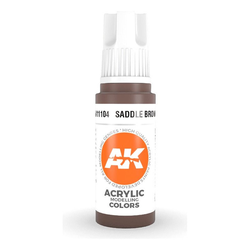 Saddle Brown 17Ml | Ak Interactive - Con T de Tlacuache - AK Interactive