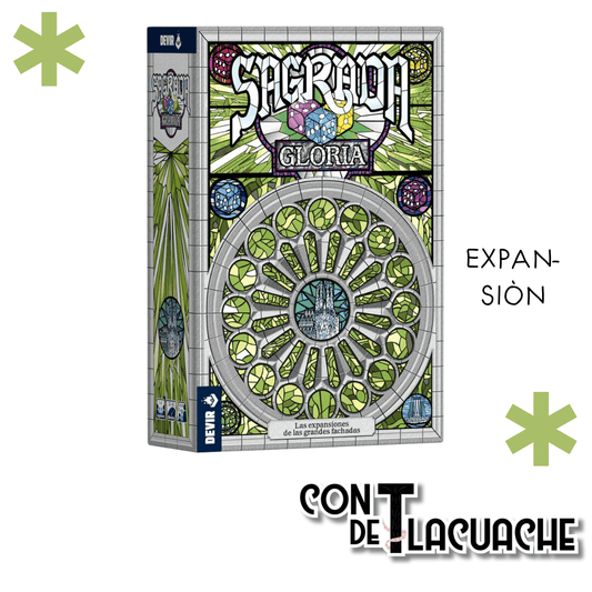 Sagrada: Gloria – Expansión | Devir - Con T de Tlacuache - Devir