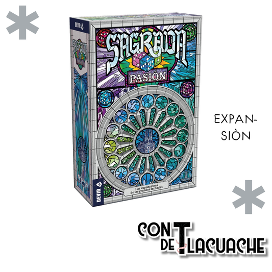 Sagrada: Pasión – Expansión | Devir - Con T de Tlacuache - Devir