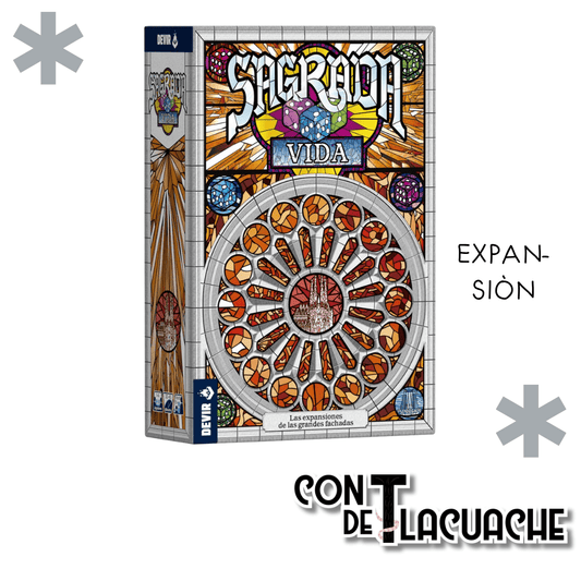Sagrada: Vida – Expansión | Devir - Con T de Tlacuache - Devir
