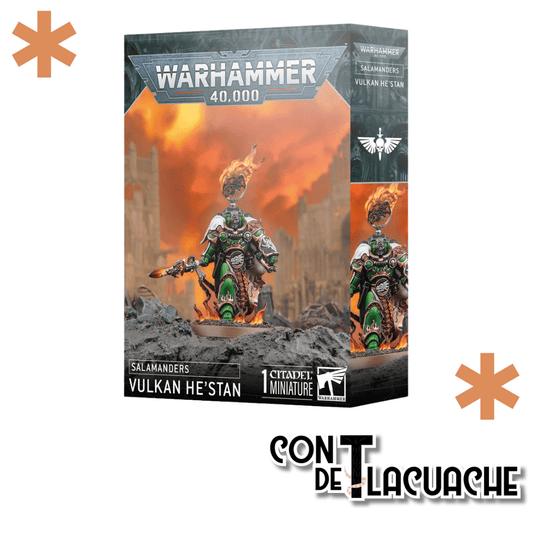 Salamanders Vulkan He'Stan | Games Workshop - Con T de Tlacuache - Games Workshop