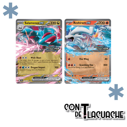 Salamence EX & Reshiram EX Premium Collection | Pokemon - Con T de Tlacuache - Con T de Tlacuache