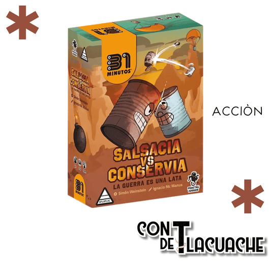 Salsacia vs Conservia | Fractal Juegos - Con T de Tlacuache - Con T de Tlacuache