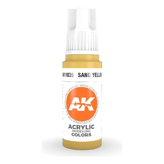 Sand Yellow 17Ml | Ak Interactive - Con T de Tlacuache - AK Interactive