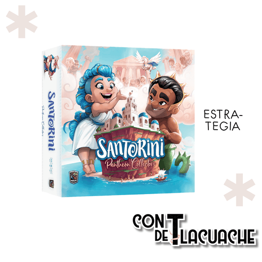 Santorini Pantheon | Roxley Games - Con T de Tlacuache - Con T de Tlacuache