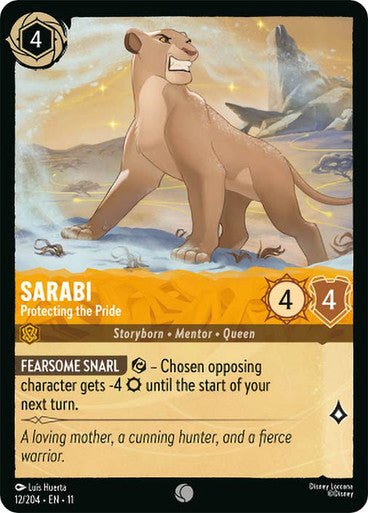 Sarabi (Non - foil) | Ravensburger - Con T de Tlacuache - Ravensburger